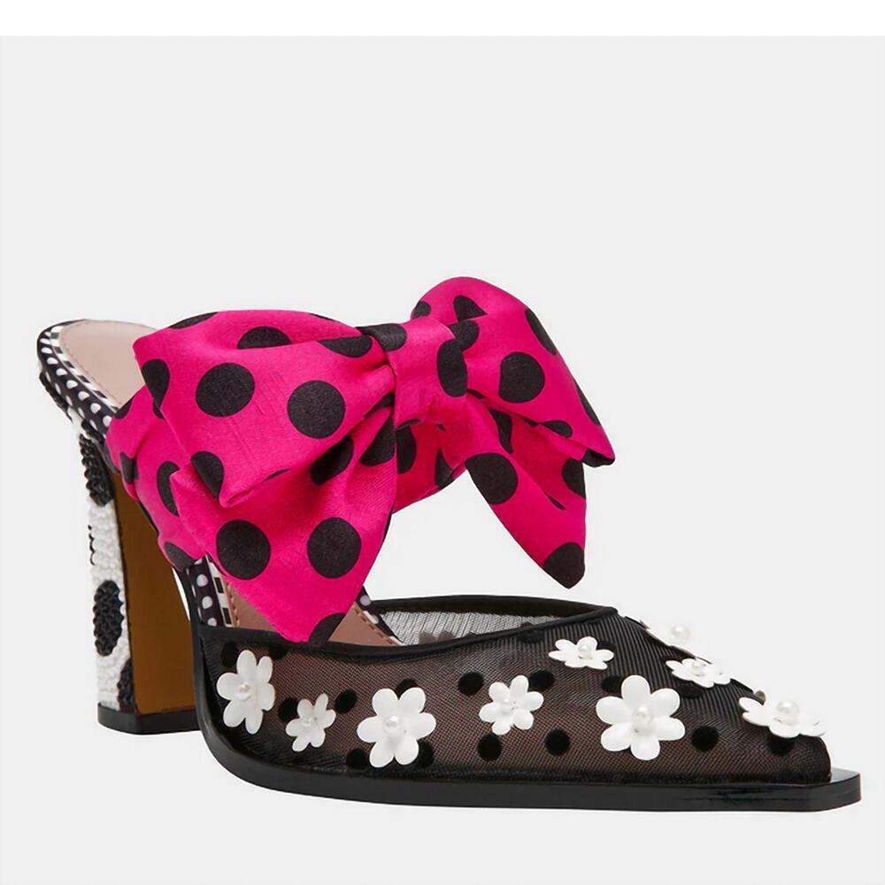 NEW BETSEY JOHNSON women's naomi mule heel - Picture 1 of 2